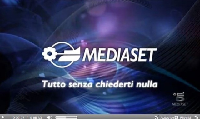 Spot Mediaset 2013